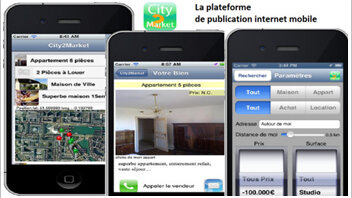City2Market : une nouvelle application pour géolocaliser les biens - © D.R.