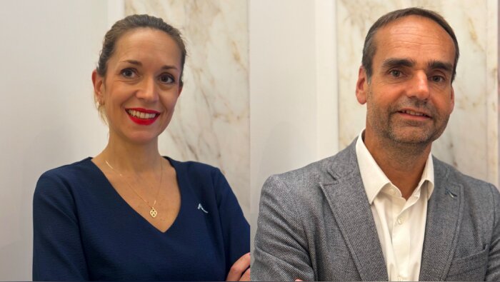 Stéphanie et Ronan Lebas, en charge du déploiement de l’Adresse de Prestige. - © D.R.