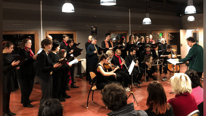Une centaine de personnes ont assisté au premier concert de l’orchestre et du chœur de l’UPCité. - © Université Paris Cité