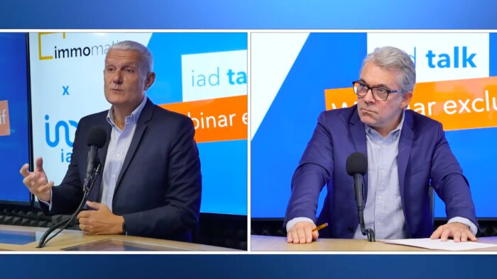 Webinaire « iad talk », le 17 septembre 2025. - © D.R.