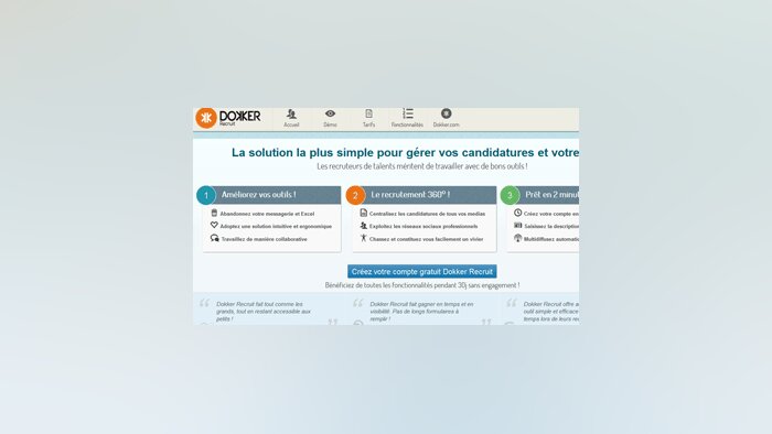 Dokker Recruit, une solution pour faciliter le recrutement des PME