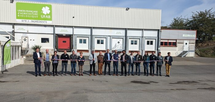 L’usine d’ingrédients bio a été inaugurée le 30 septembre à Noyal-sur-Vilaine, près de Rennes - © D.R.