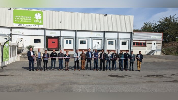 L’usine d’ingrédients bio a été inaugurée le 30 septembre à Noyal-sur-Vilaine, près de Rennes - © D.R.