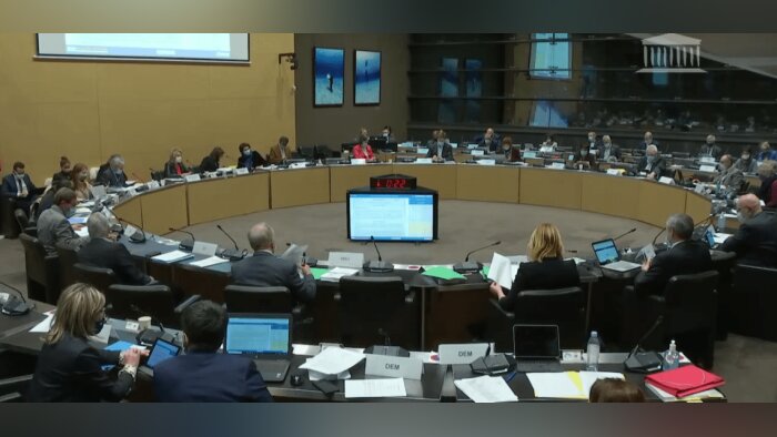 Mardi 9 mars au soir, les députés réunis en commission ont examiné l’article premier du projet de lo - © D.R.