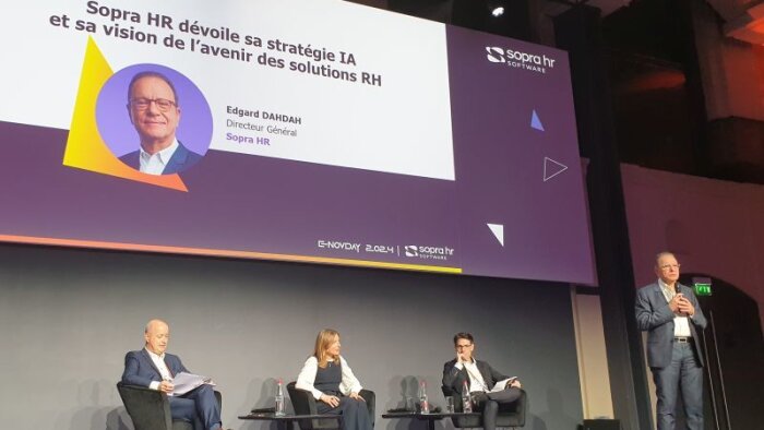 Edgard Dahdah, CEO de Sopra HR Software : quelle stratégie IA de l’éditeur de solutions RH et paie ? - © D.R.