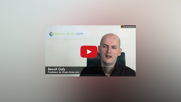 3 min avec Benoît Galy, fondateur de Green-Acres.com