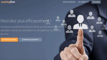 Scoring-Line : une nouvelle solution qui optimise la présélection de candidats en ligne - © D.R.