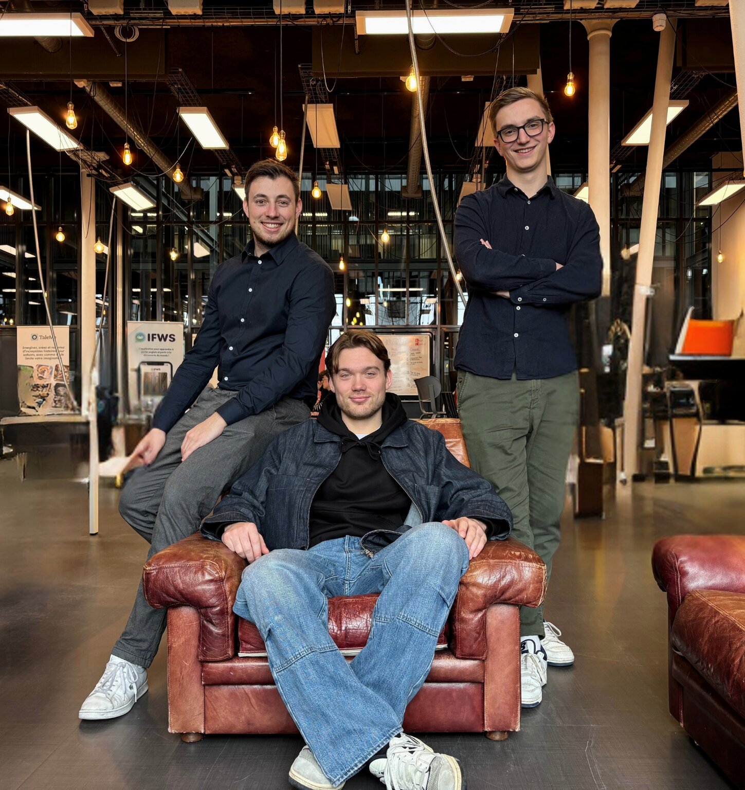 Les fondateurs de Loumo remportent le prix des jeunes entrepreneurs edtechs 2025. - © D.R.